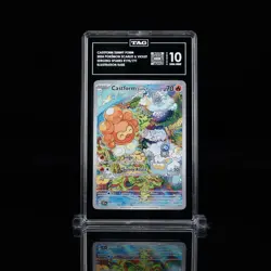 Pokemon Castform Sunny Form 194/191 Surging Sparks IR TAG GEM MINT 10 - Image 1