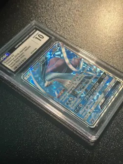 Pokemon Japanese Suicune GX Full Art SR Super Burst Impact 098/095 CGC 10 GEM - Image 3