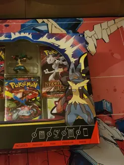 Pokemon TCG Mega Lucario EX Figure Collection Box *New *Sealed - Image 4