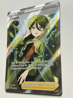 Cheryl (Full Art) 159/163 Swsh05: Battle Styles Holo Pokemon TCG - Image 3