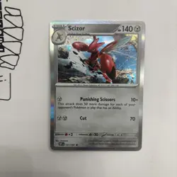 Pokemon -Scizor -141/197 - Obsidian Flames - Holo Rare - NM/M - Image 1