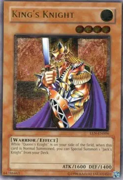 Yugioh! MP King's Knight - EEN-EN006 - Ultimate Rare - Unlimited Edition Moderat - Image 1