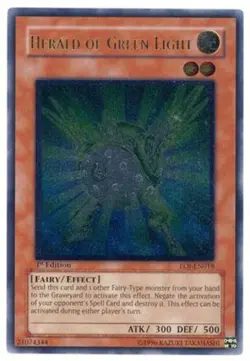 Herald of Green Light - EOJ-EN018 - Ultimate Rare - Unlimited Edition NM Yugioh - Image 1