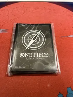 One Piece Card Game TCG Black Don Sleeves 10 Pack Online Regional Participation - Image 1