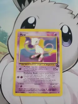Pokemon Card - Mew #8 WoTC Black Star Promo W13 - Image 1