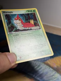 Wurmple 70/92 Ex Legend Maker Reverse Holo Stamped Pokemon Card LP NM - Image 5