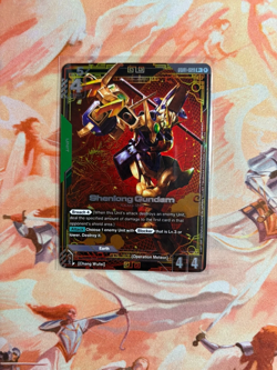 Gundam Card Game Newtype Rising Shenlong Gundam GD01-029 R+ Holo Foil Rare - Image 1