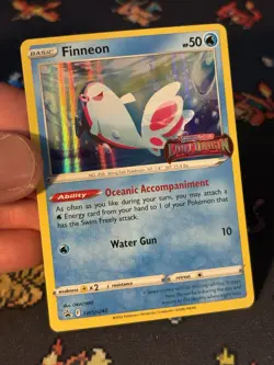 Pokemon Cards Finneon SWSH240 Prerelease Promo Lost Origin - (NM) - Image 2