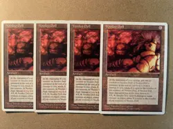 MTG 4x Voodoo Doll Chronicles OLD SCHOOL Magic the Gathering Card x4 NM - Image 1
