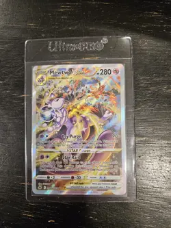 Mewtwo VSTAR Crown Zenith: Galarian Gallery Ultra Rare Card #GG44/GG70 - Image 1