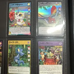 Neopets TCG /200 Mystery Island Pick Your Card Base Rare Holo Common - Image 1