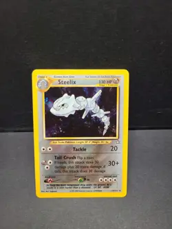 Steelix 15/111 Unlimited - Holo Rare Pokemon Card - Neo Genesis - NM/LP - Image 1