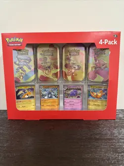 Pokemon Scarlet & Violet 151 (4 Mini Tins + 4 Promo Cards Bundle) SAMS CLUB - Image 1