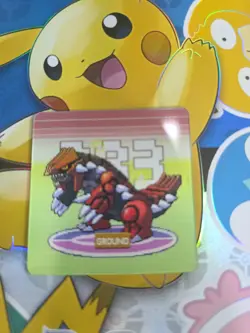 Groudon Pokemon 3D Lenticular card - Image 1
