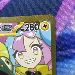 Pokemon TCG Journey Together Iono's Bellibolt EX Card 188/159 Golden - Image 4