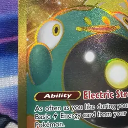 Pokemon TCG Journey Together Iono's Bellibolt EX Card 188/159 Golden - Image 5