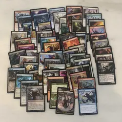 Used Lot of 60 Japanese, Russian & Korean Magic The Gathering Cards - Image 1