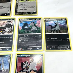 Poochyena & Mightyena Pokemon Card Lot Vintage & Modern - Image 4