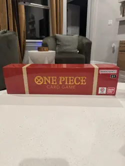 One Piece 1st Anniversary Set English Version, Brand New and Promo Cards Sealed - Image 1