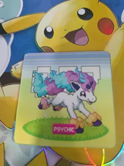 Ponyta Pokemon 3D Lenticular card - Image 1