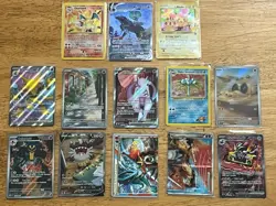 Pokemon Card Lot RARE - Base set CHARIZARD, Birthday Pikachu, Entei - Image 1