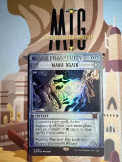 Mana Drain ✨ FOIL ✨ MTG NM Outlaws of Thunder Junction: Breaking News (0011) - Image 1