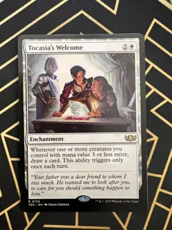Tocasia's Welcome NM MTG Commander: Tarkir: Dragonstorm Regular - Image 1