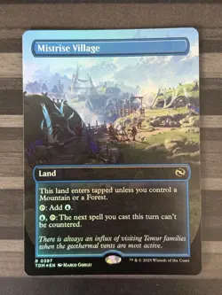 MTG | Mistrise Village | Tarkir Dragonstorm | Borderless | Rare | FOIL | NM - Image 1