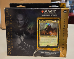 MTG The Ruinous Powers Collector's Edition Magic Universes 40K Commander Deck - Image 1