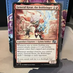 General Kreat, the Boltbringer (Anime) Foundations Jumpstart Regular NM #0048 - Image 1