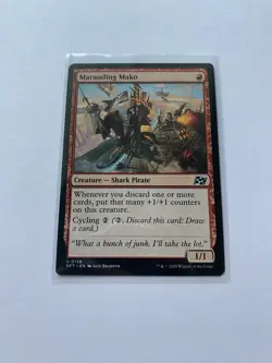 MTG Marauding Mako 0138 | Regular Uncommon | Aetherdrift - Image 1