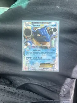 2014 Blastoise EX XY30 Black Star Promo Ultra Rare Holo Pokemon TCG Card - Image 1