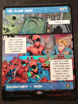 The Clone Saga - Foil - Borderless - SPM - MTG - EN - NM - 0219 - Image 1