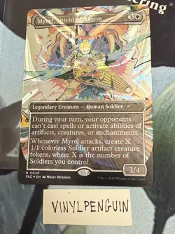 Myrel, Shield of Argive Secret Lair Countdown (Halo Foil) MTG - Image 1
