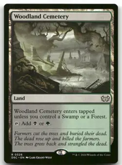 Woodland Cemetery #326 MTG Duskmourn NM X1 - Image 1