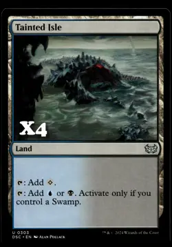 Tainted Isle #303 MTG Duskmourn NM X4 - Image 1