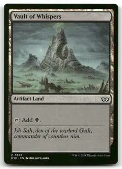 Vault of Whispers #322 MTG Duskmourn NM X1 - Image 1