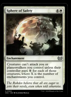 Sphere of Safety #104 MTG Duskmourn NM X1 - Image 1