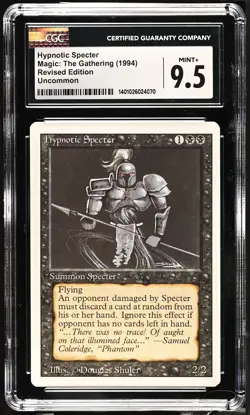 HYPNOTIC SPECTER Revised CGC 9.5 Vintage MTG [Nostalgium] - Image 1