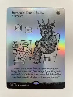 MTG Demonic Consultation FOIL 0004 SLC - Image 1