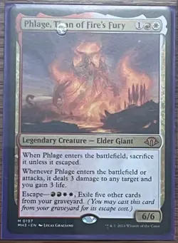 Phlage, Titan of Fire's Fury Modern Horizons 3 Regular - Image 1