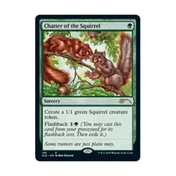 WOTC MtG Magic the Gathering Chatter of the Squirrel (R) (Foil) NM - Image 1