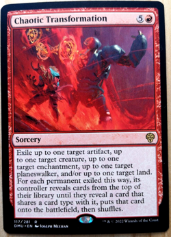 Chaotic Transformation - Dominaria United - NM - EN - 117 - Image 1
