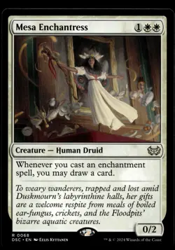 Mesa Enchantress #68 MTG Duskmourn NM X1 - Image 1