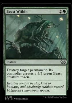 Beast Within #80 MTG Duskmourn NM X1 - Image 1