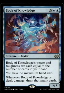 Body of Knowledge #112 MTG Duskmourn NM X1 - Image 1