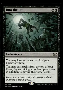 Into the Pit #20 MTG Duskmourn NM X1 - Image 1