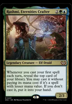 Rashmi, Eternities Crafter #231 MTG Duskmourn NM X1 - Image 1