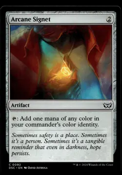 Arcane Signet #92 MTG Duskmourn NM X1 - Image 1
