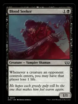 Blood Seeker #77 MTG Duskmourn NM X1 - Image 1
